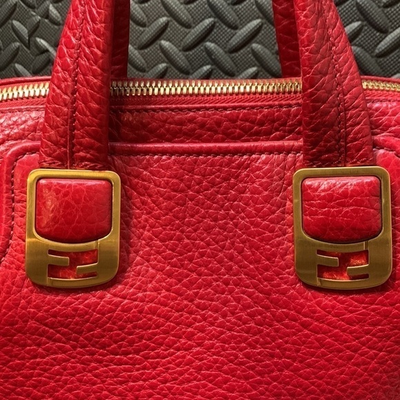 FENDI | Chameleon Leather Satchel - Picture 8 of 16